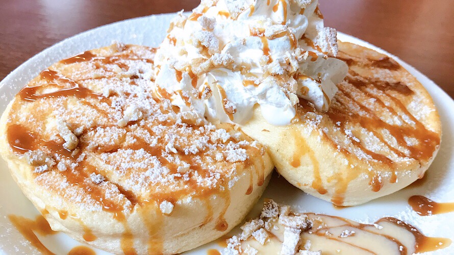 兵庫 淡路島 南あわじ市にあるカフェ わかばカフェ さんの人気ふわとろパンケーキ タビカツリブログ